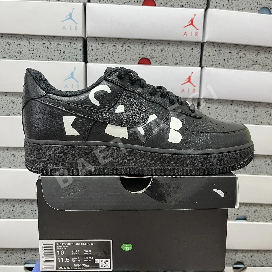 나이키 [GX] 에어 포스 1 로우 레트로 SP IB9949-001 201158 Nike Air Force 1 Low Retro SP BLACK