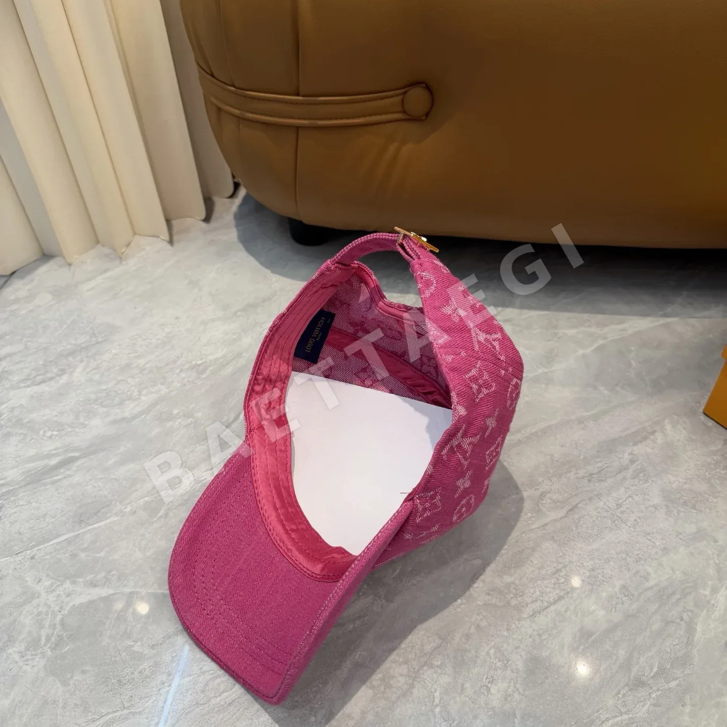 루이비통 데님 모노그램 야구모자 상세 이미지 4