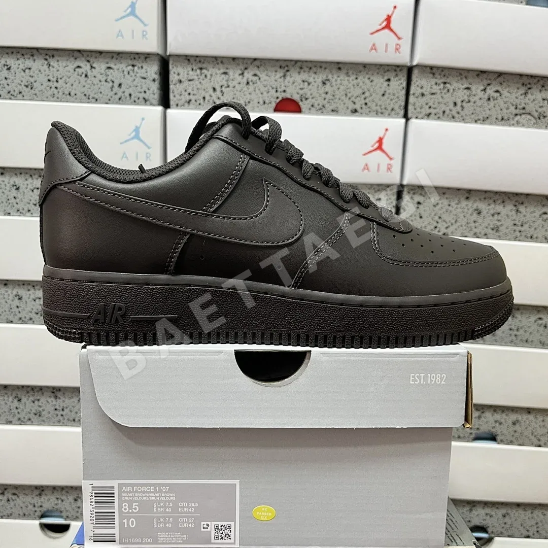 나이키 [GX] 에어 포스 1 로우 IH1698-200 201205 Nike Air Force 1 Low '07 Velvet Brown