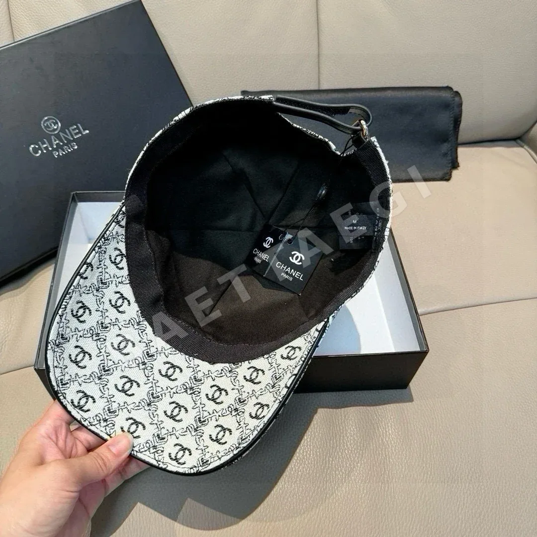 샤넬 더블 C 자카드 캡 상세 이미지 5