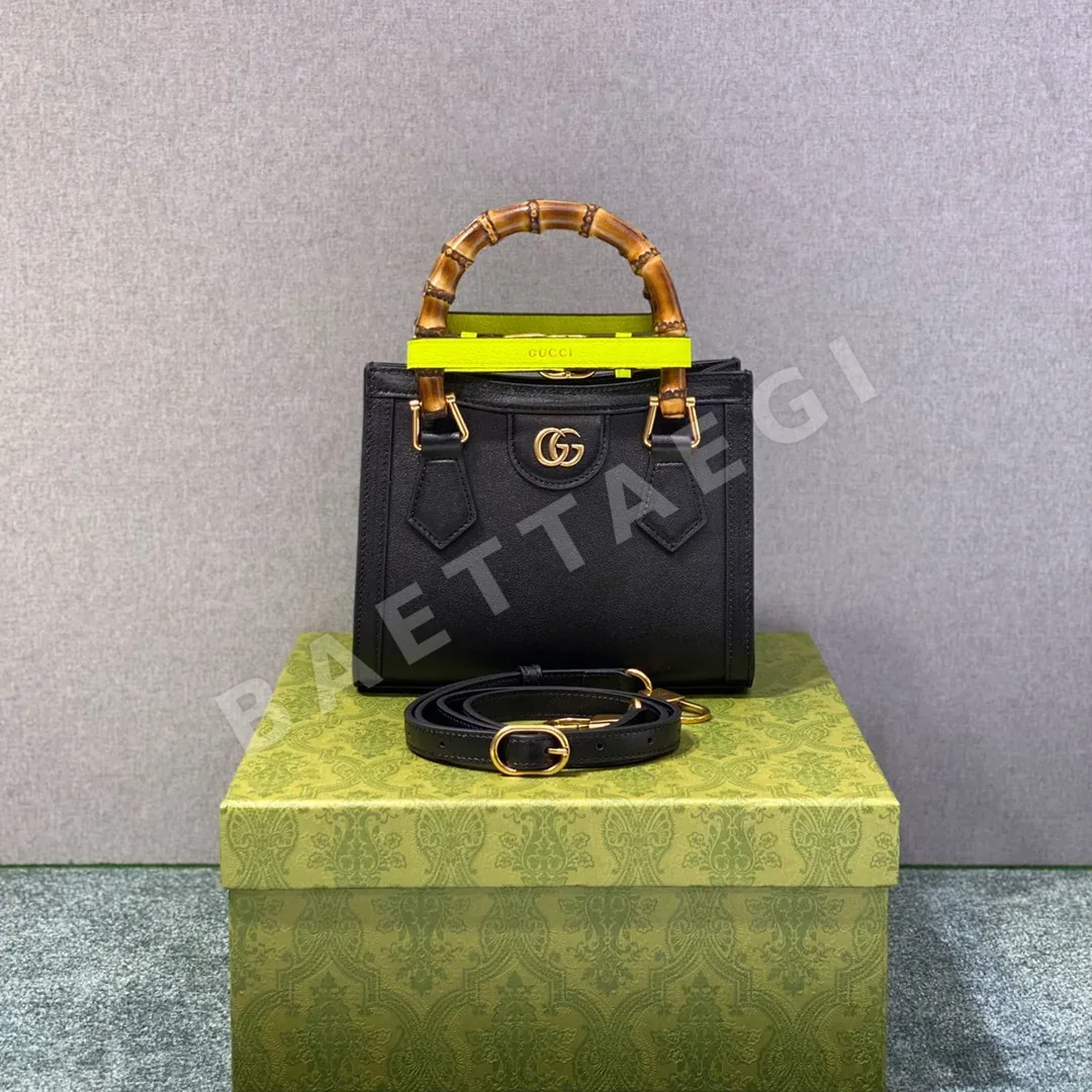 구찌 다이아나 뱀부 핸들백 가방 655661