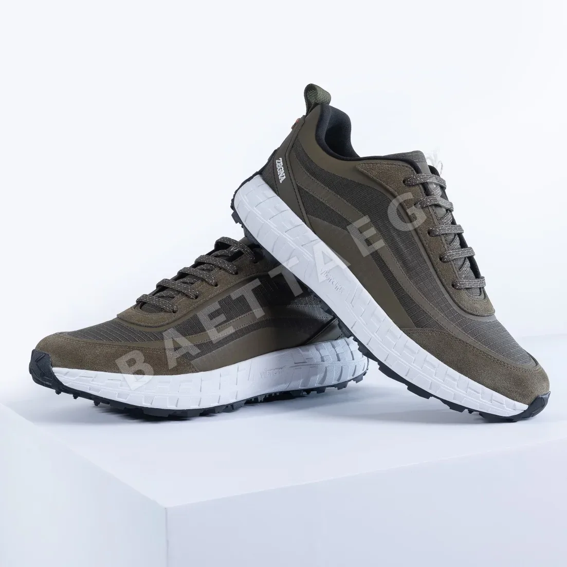 제냐 x 노다 스니커즈 143627 Zegna Sneakers 상세 이미지 8