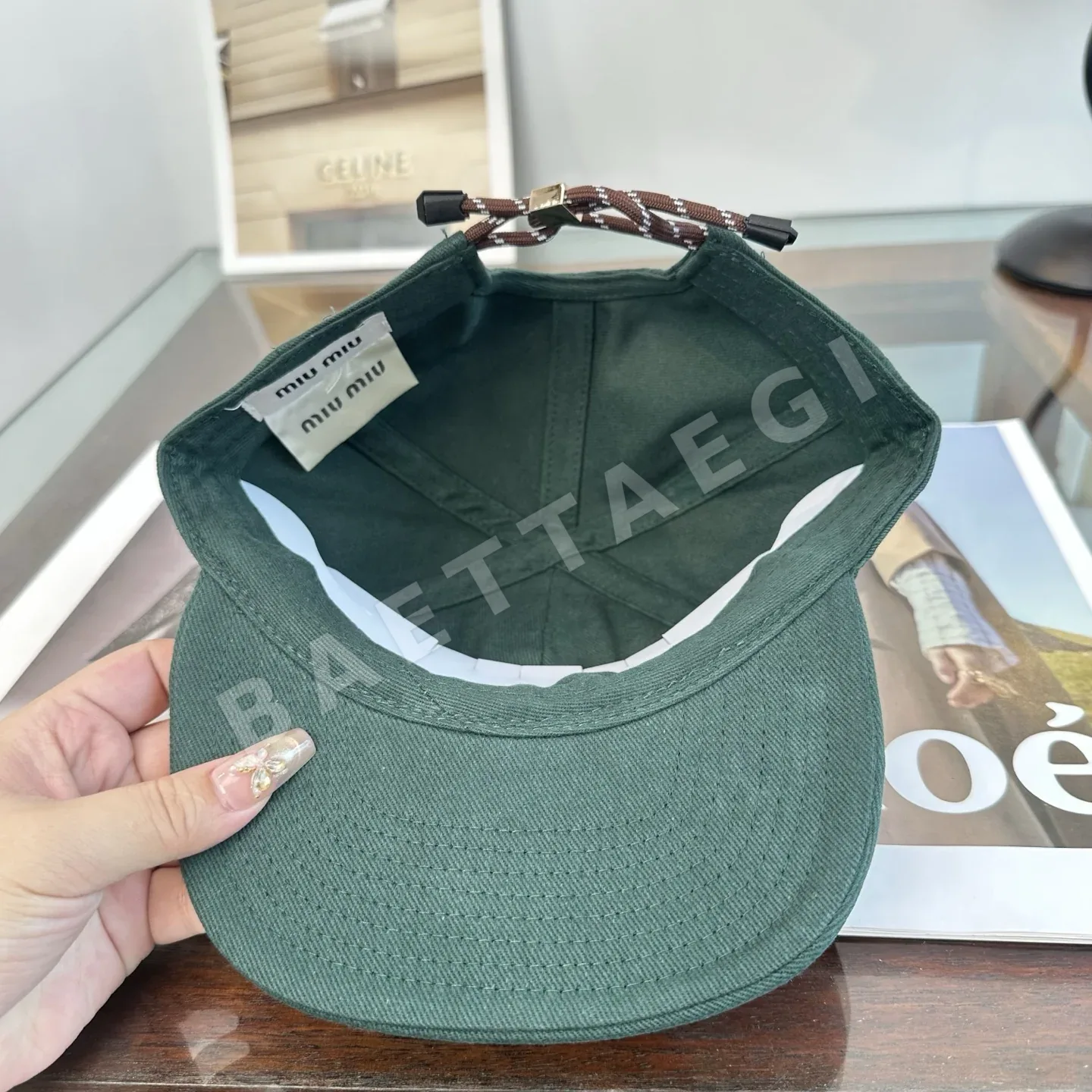 미우미우 야구모자 상세 이미지 10
