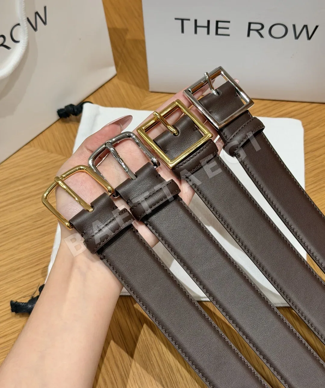 더로우 클래식 송아지가죽 벨트 32mm 상세 이미지 6