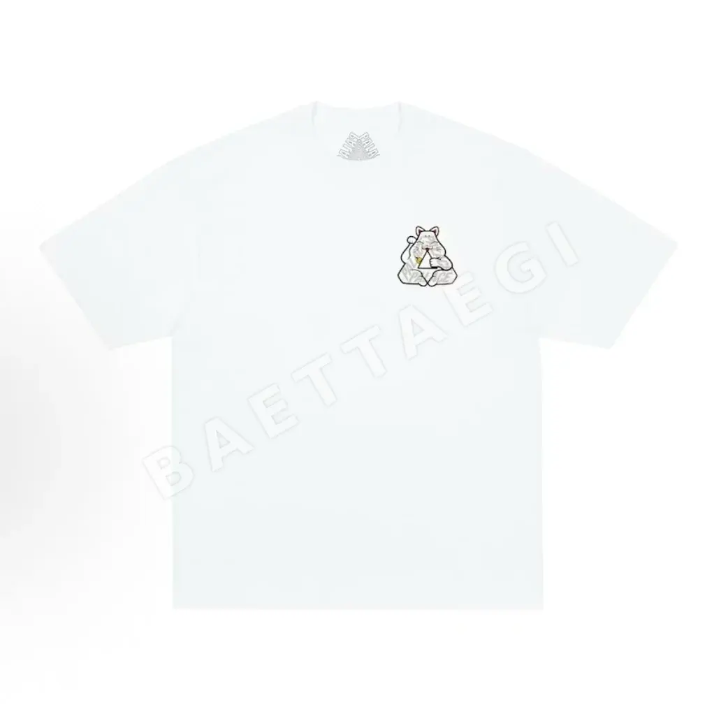팔라스 포춘 캣 프린트 반팔 티셔츠 상세 이미지 4