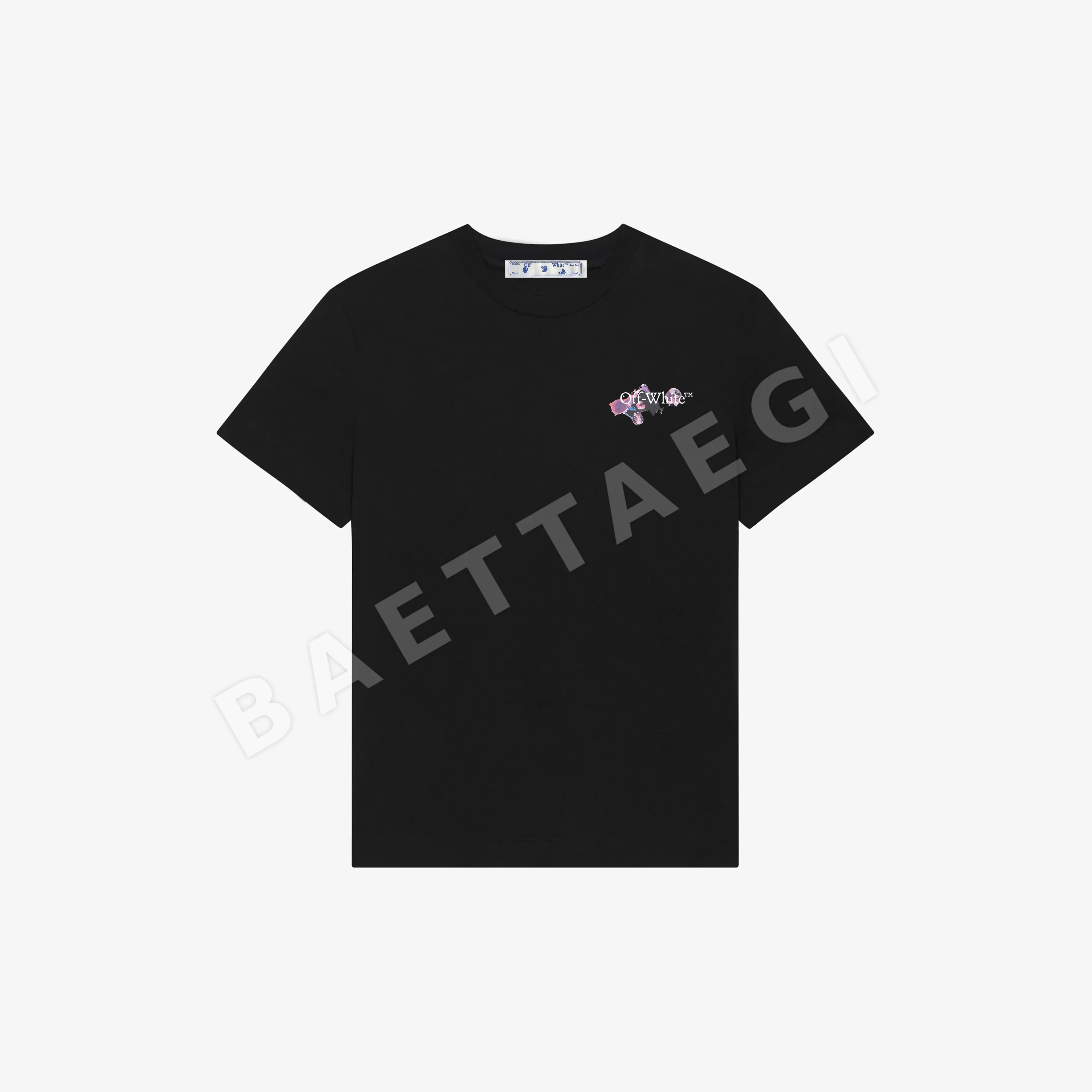 오프화이트 남성 반팔 87598