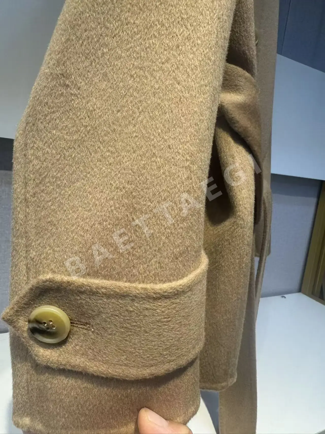 막스마라 'S Max Mara Louis 루이 더블브레스트 버진 울 숏 코트 상세 이미지 4