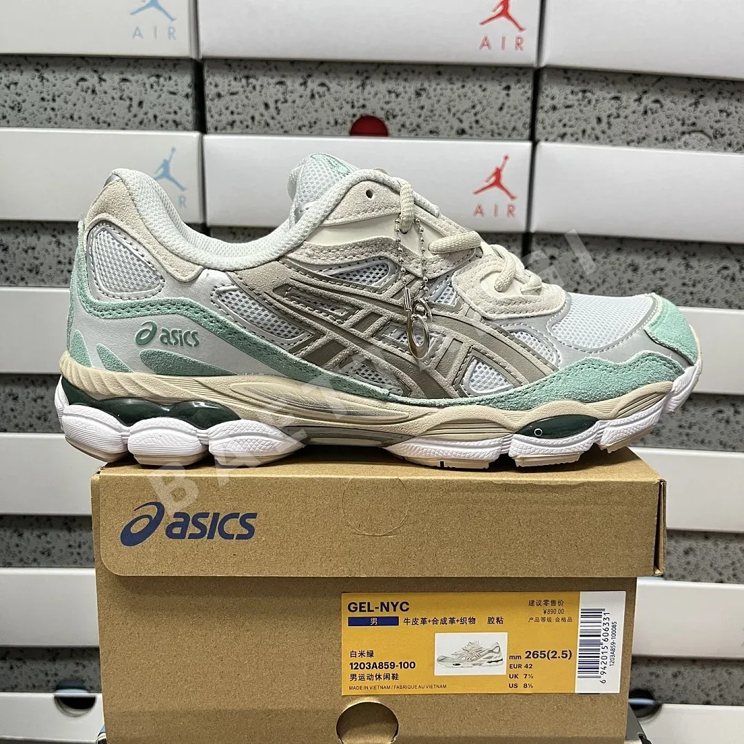 아식스 [GX] 젤 NYC 1203A859-100 200541 Asics Gel-NYC Beige Green