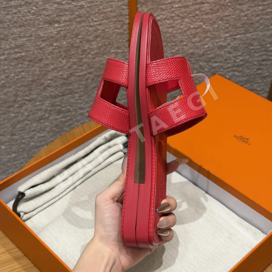 에르메스 오란 도마뱀가죽 샌들 상세 이미지 8
