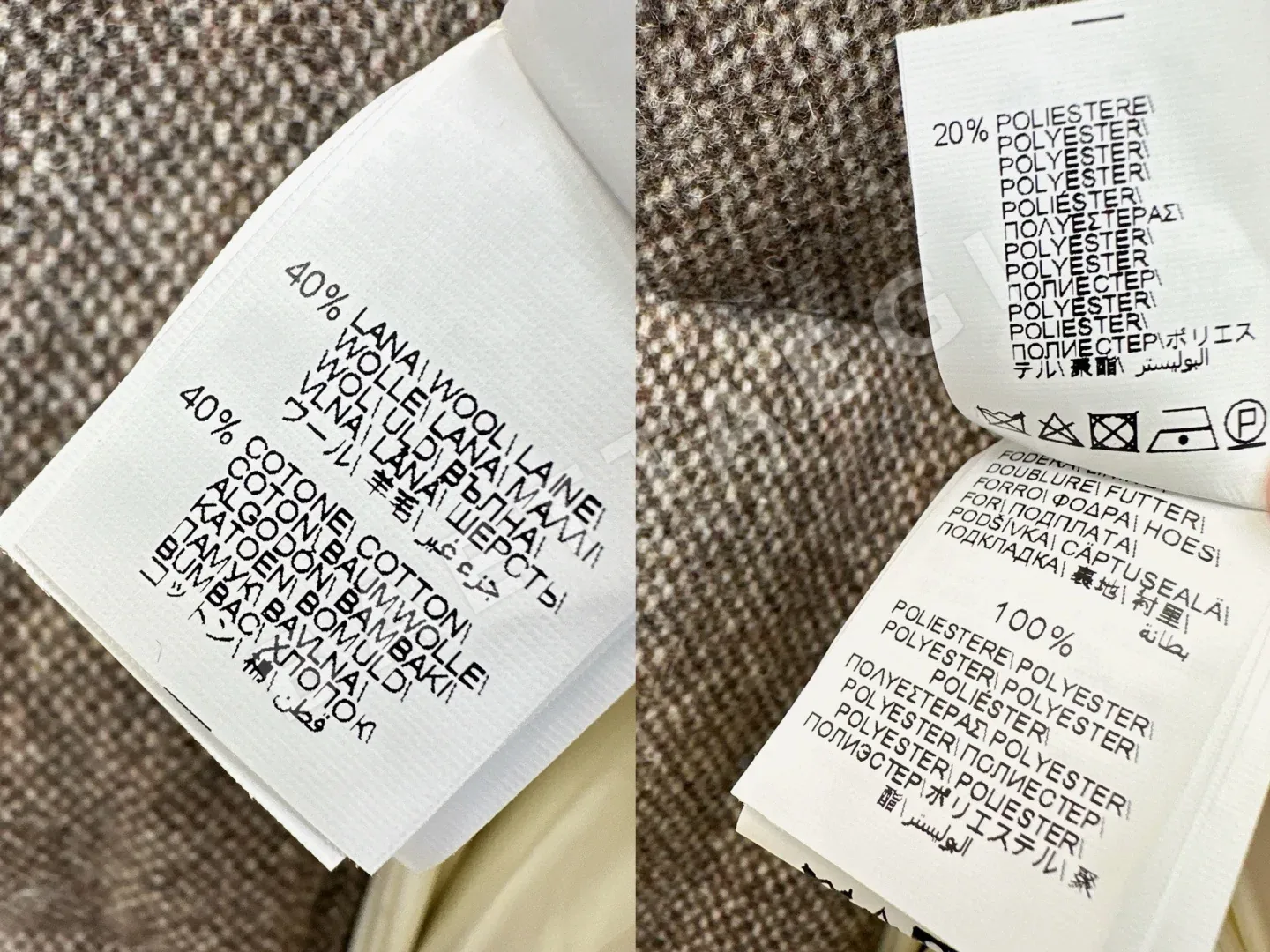 브루넬로쿠치넬리 컬러 블록 후드 롱 다운 패딩 상세 이미지 9