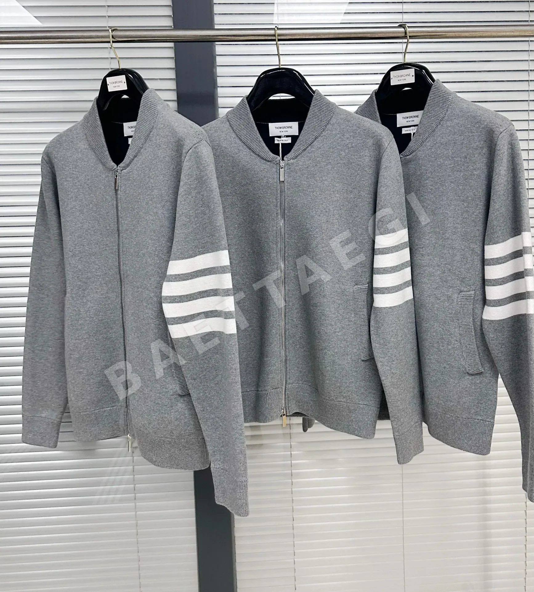 톰브라운 조개 무늬 테리 크로스 니트 자켓 상세 이미지 7