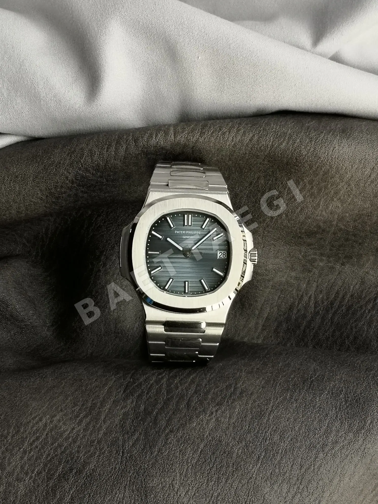 파텍필립 노틸러스 5711 자동 블루 다이얼 스틸 3K 공장 레플리카 44044 Patek Philippe 상세 이미지 2