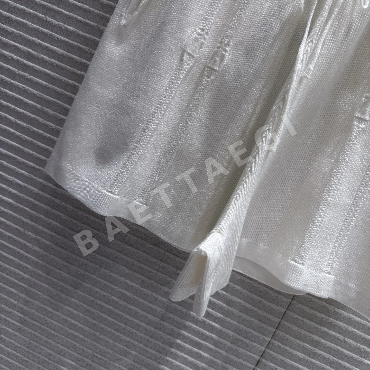 에르메스 린넨 와이드 반바지 상세 이미지 7