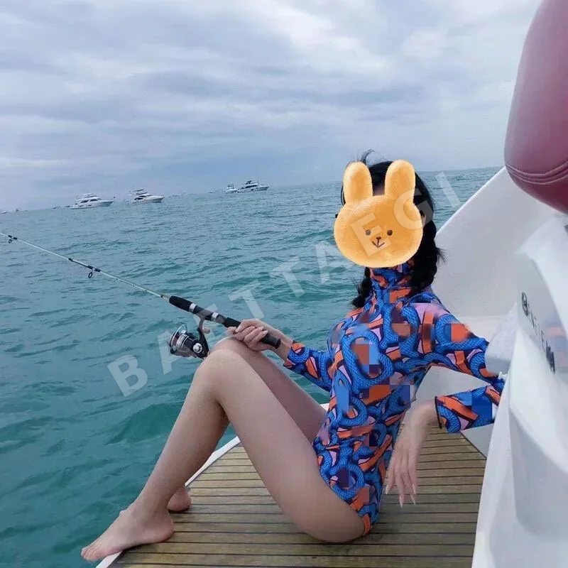 디올 여성 긴팔 원피스 수영복 상세 이미지 2