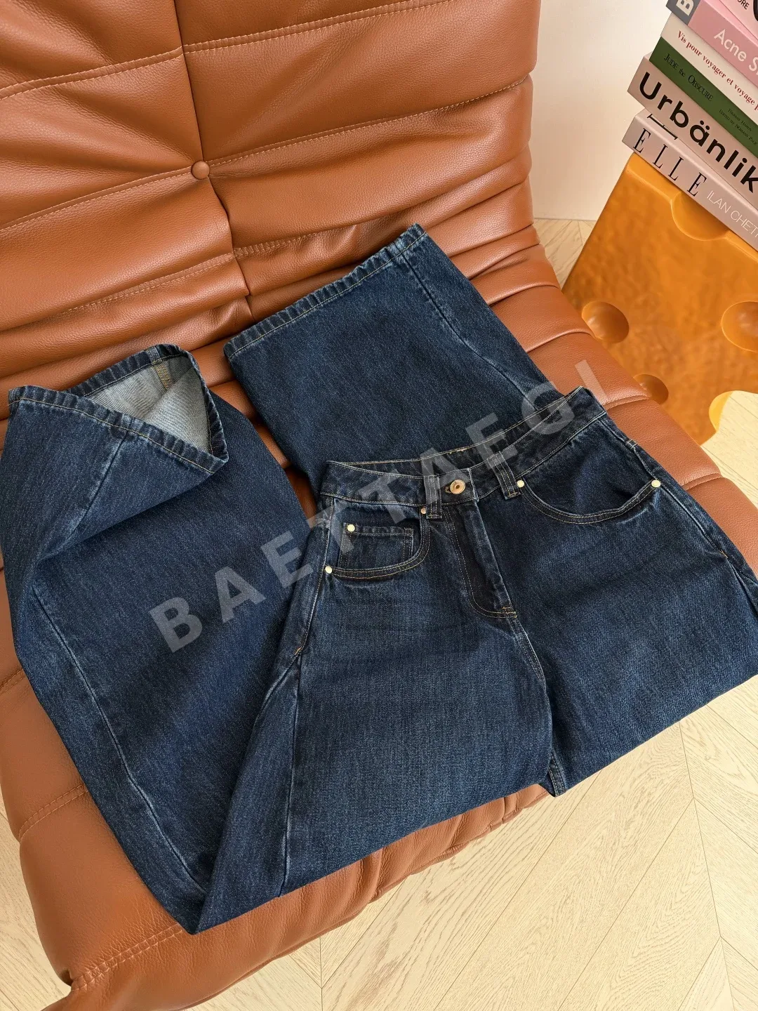 브루넬로쿠치넬리 BC 지퍼 와이드 바지 상세 이미지 4
