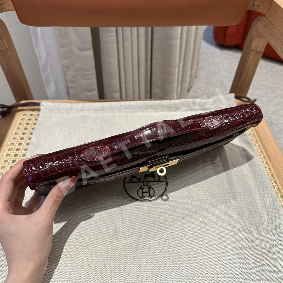 에르메스 켈리 보르도 이브닝 가방 상세 이미지 8