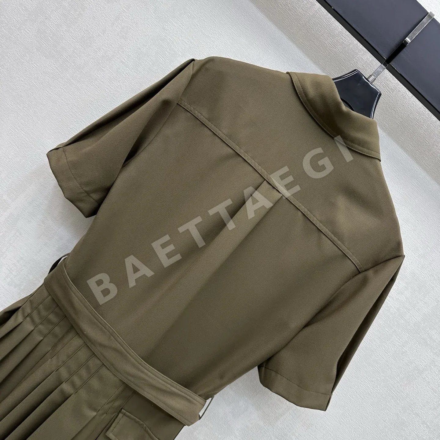 로에베 카라 벨트 셔츠 원피스 상세 이미지 6