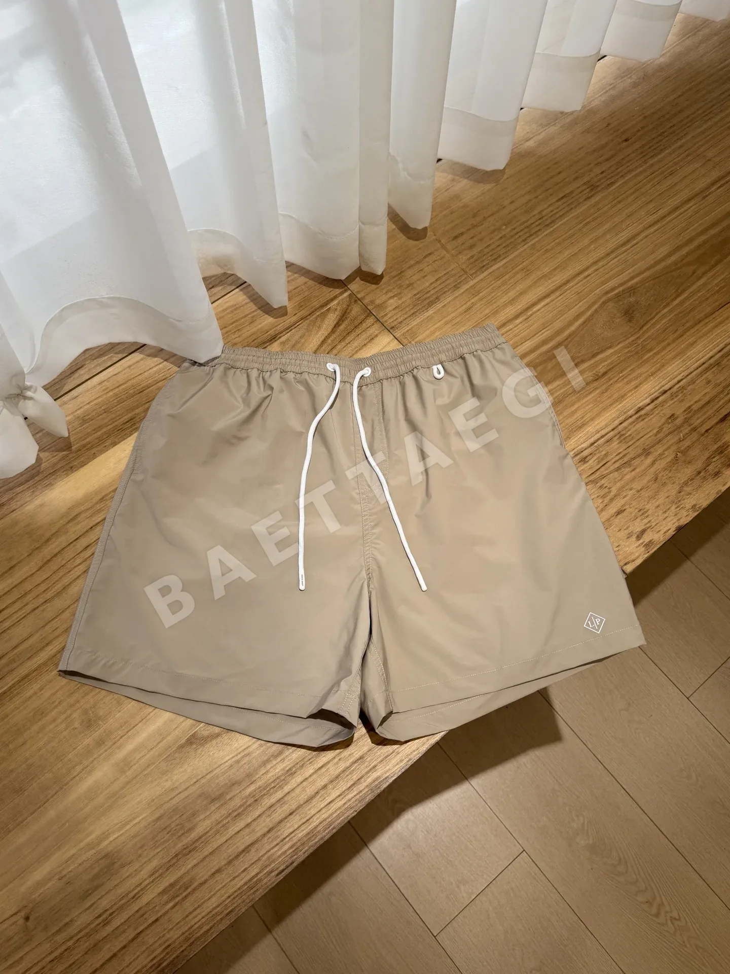 로로피아나 경량 통기성 남성 반바지 상세 이미지 2
