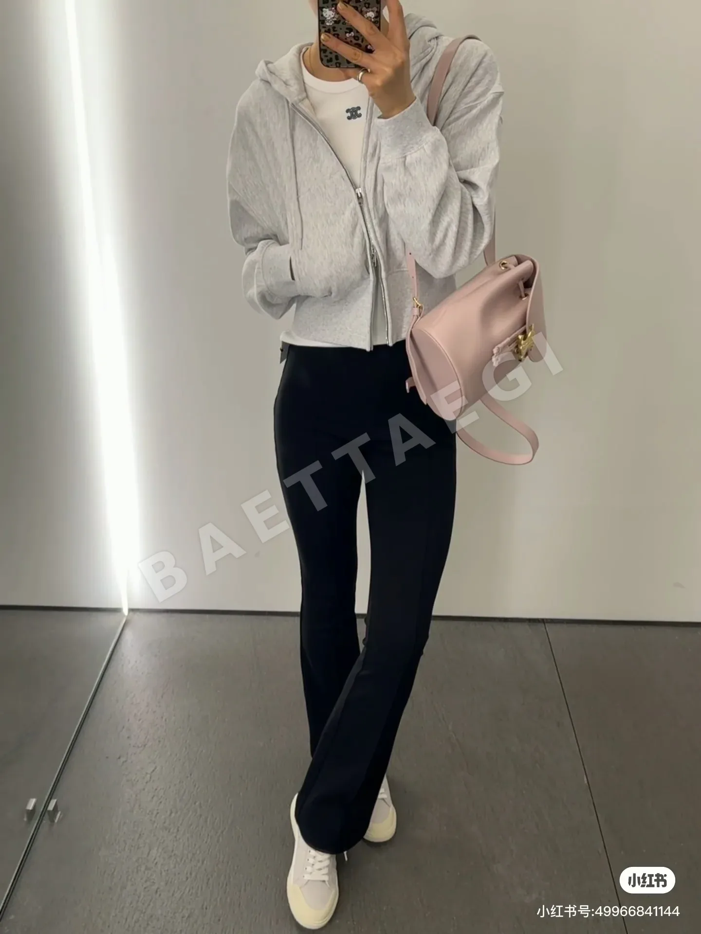 셀린느 슬림핏 플레어 여성 바지 상세 이미지 5