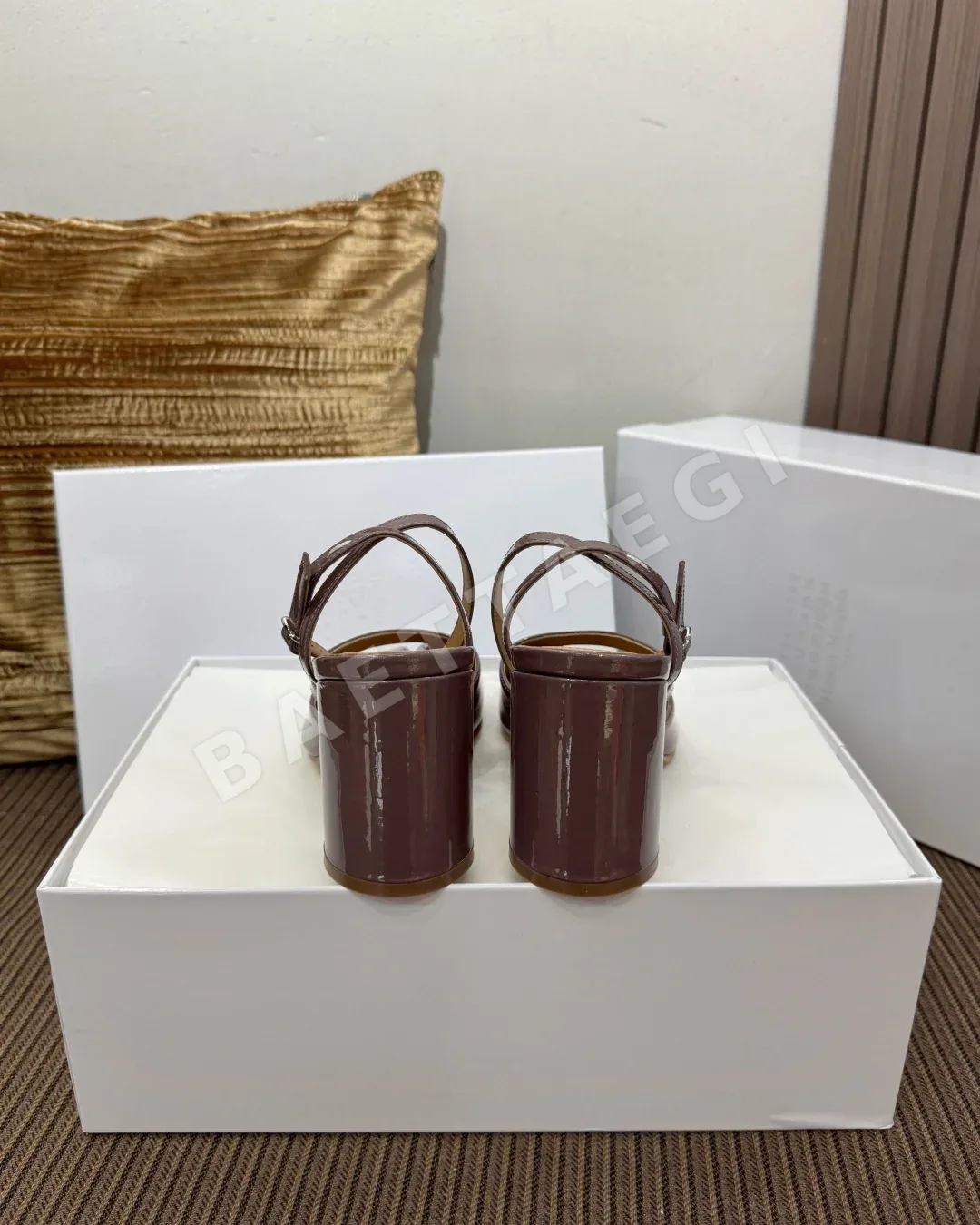 마르지엘라 MM6 스플릿토 하이힐 샌들 상세 이미지 8