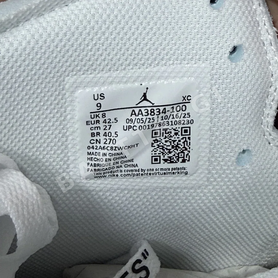 나이키 [PK] 조던 1 레트로 하이 AA3834-100 201365 Nike Jordan 1 Retro High Virgil Abloh 상세 이미지 2