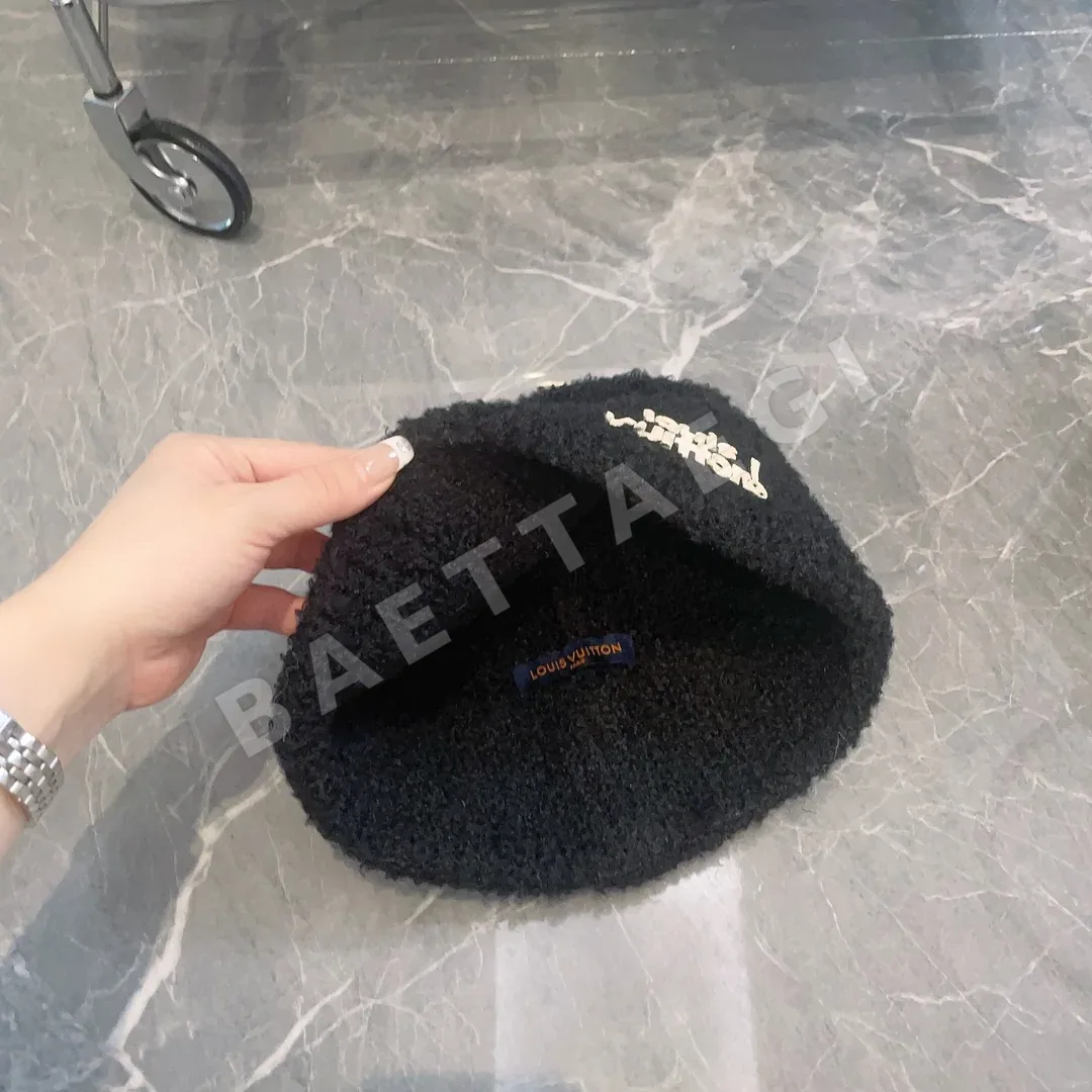루이비통 램 울 니트 비니 모자 상세 이미지 2