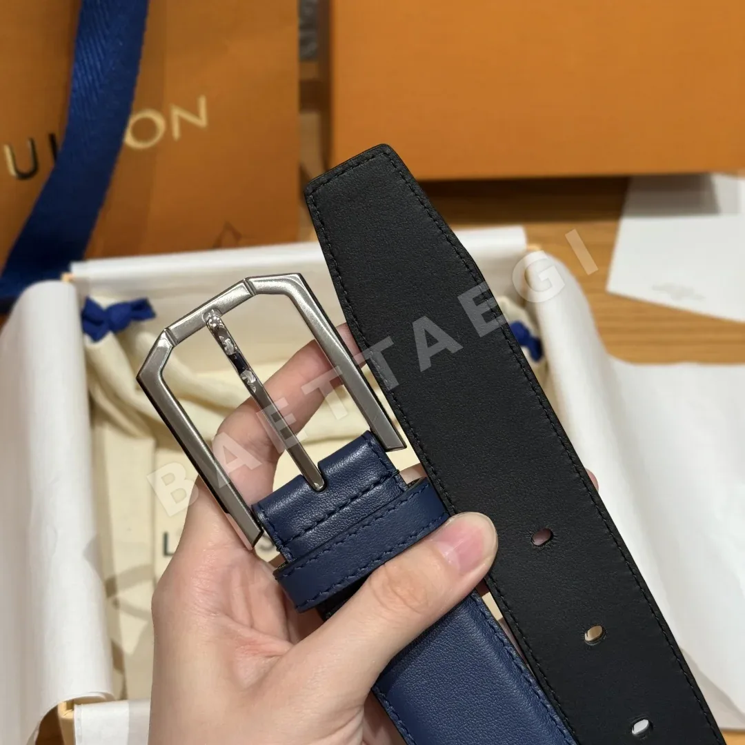 루이비통 소가죽 핀 버클 벨트 상세 이미지 6