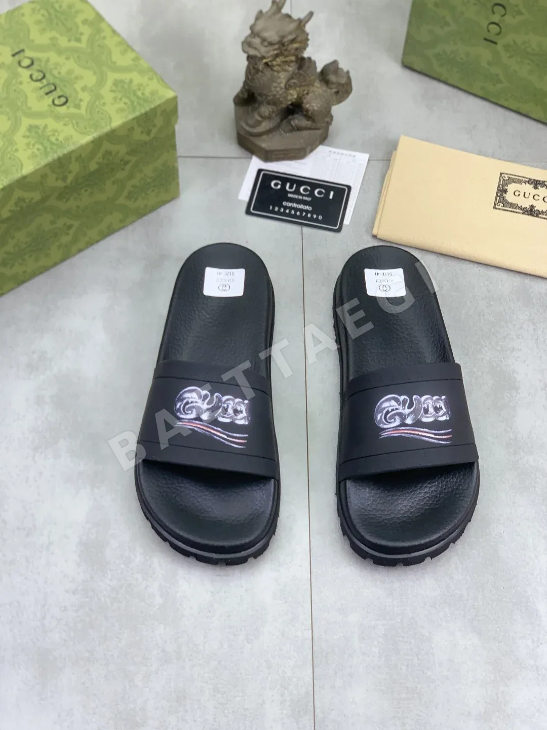구찌 뱀띠 캐주얼 슬리퍼 상세 이미지 2