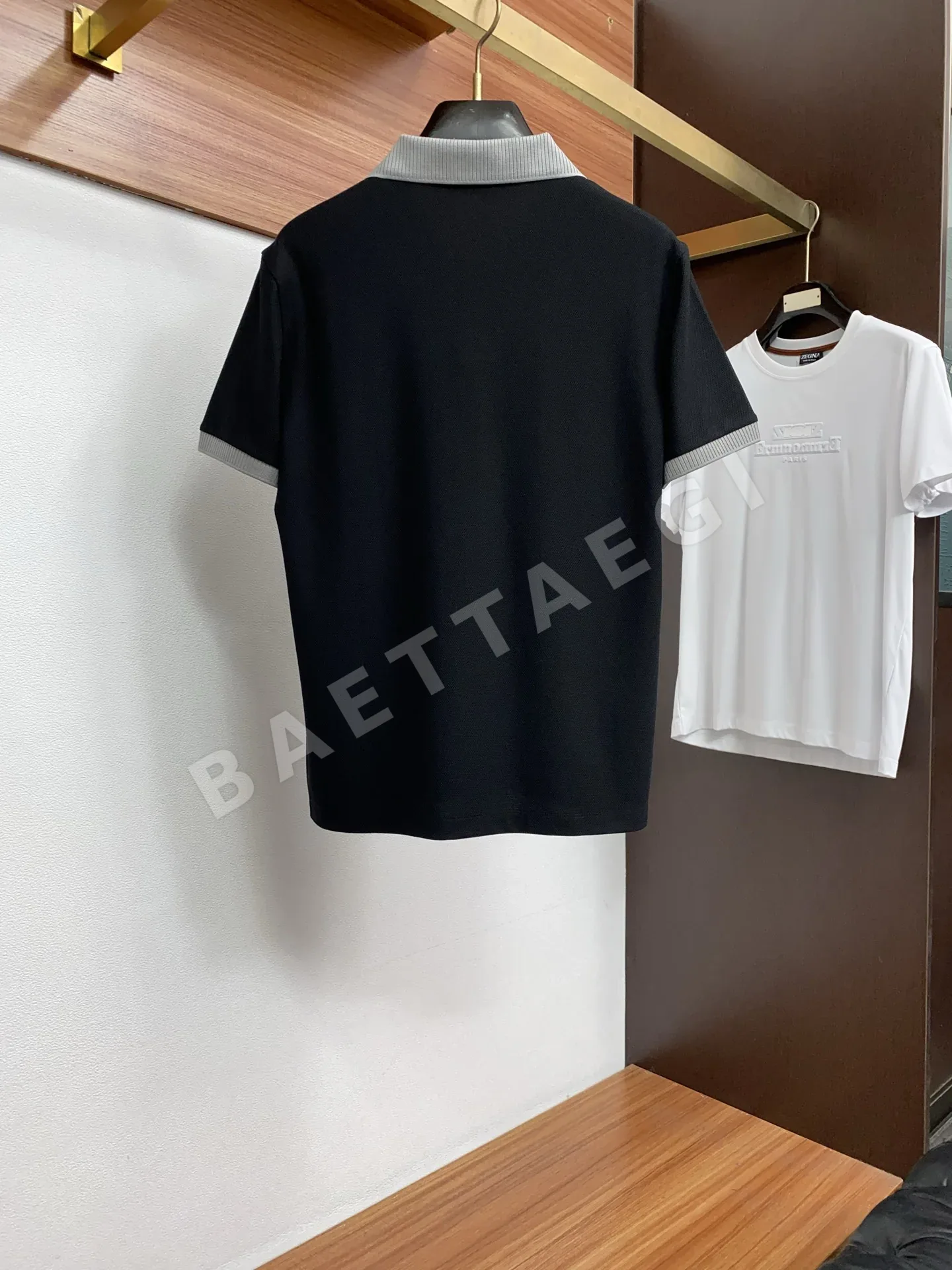 제냐 라펠 비즈니스 폴로 반팔 셔츠 상세 이미지 9