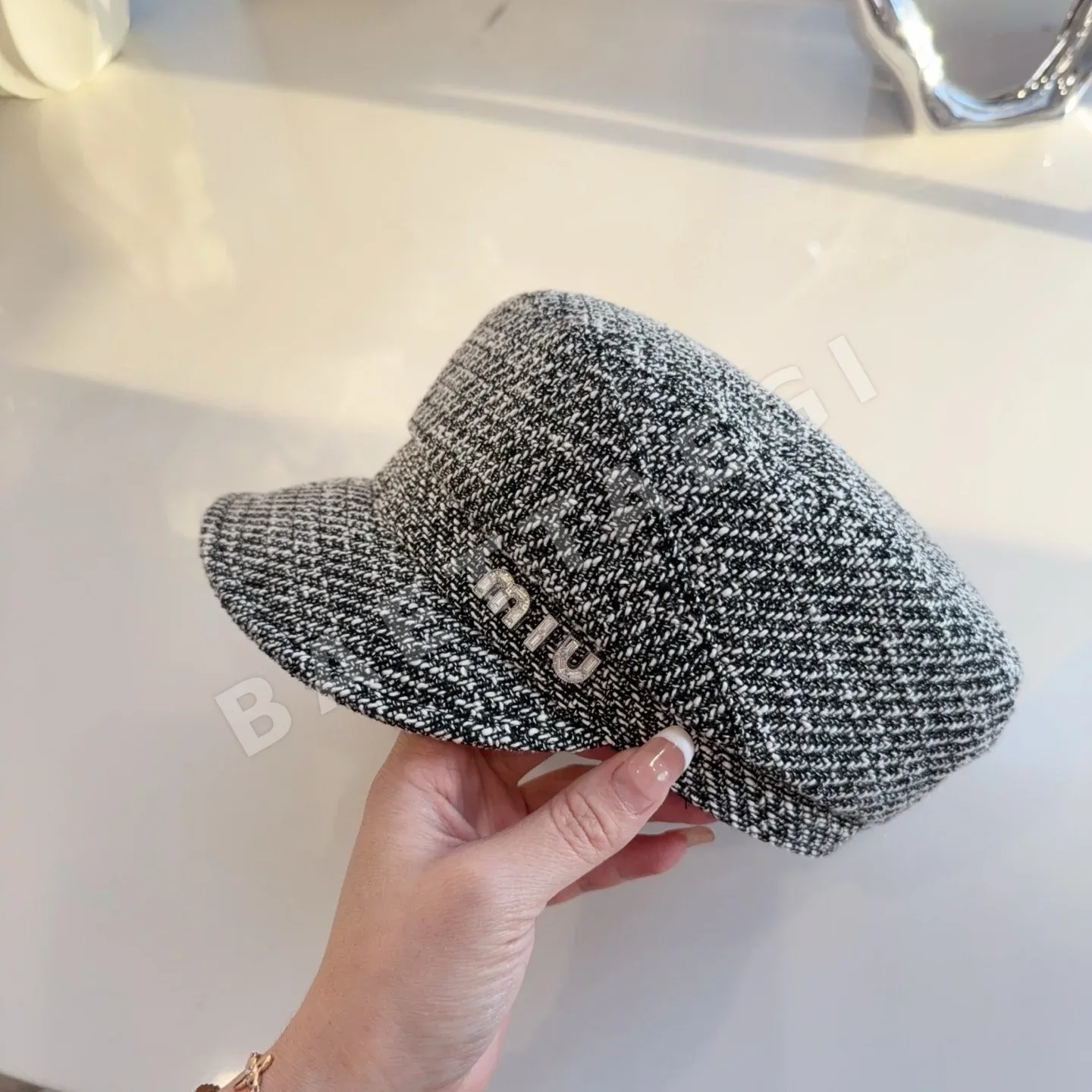 미우미우 모자 81383 Miu Miu Cap 상세 이미지 6