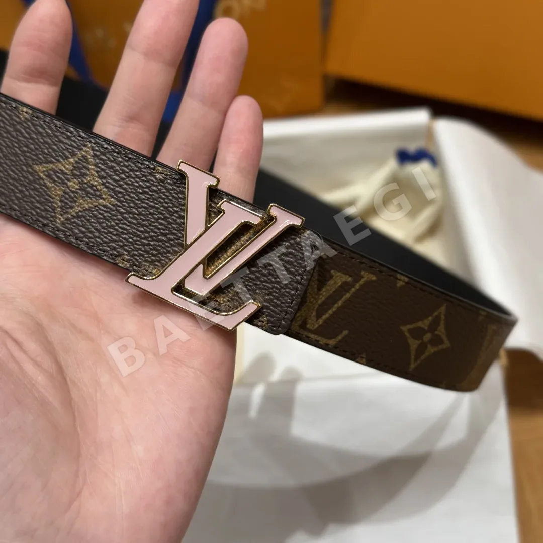 루이비통 여성용 양면 벨트 상세 이미지 5