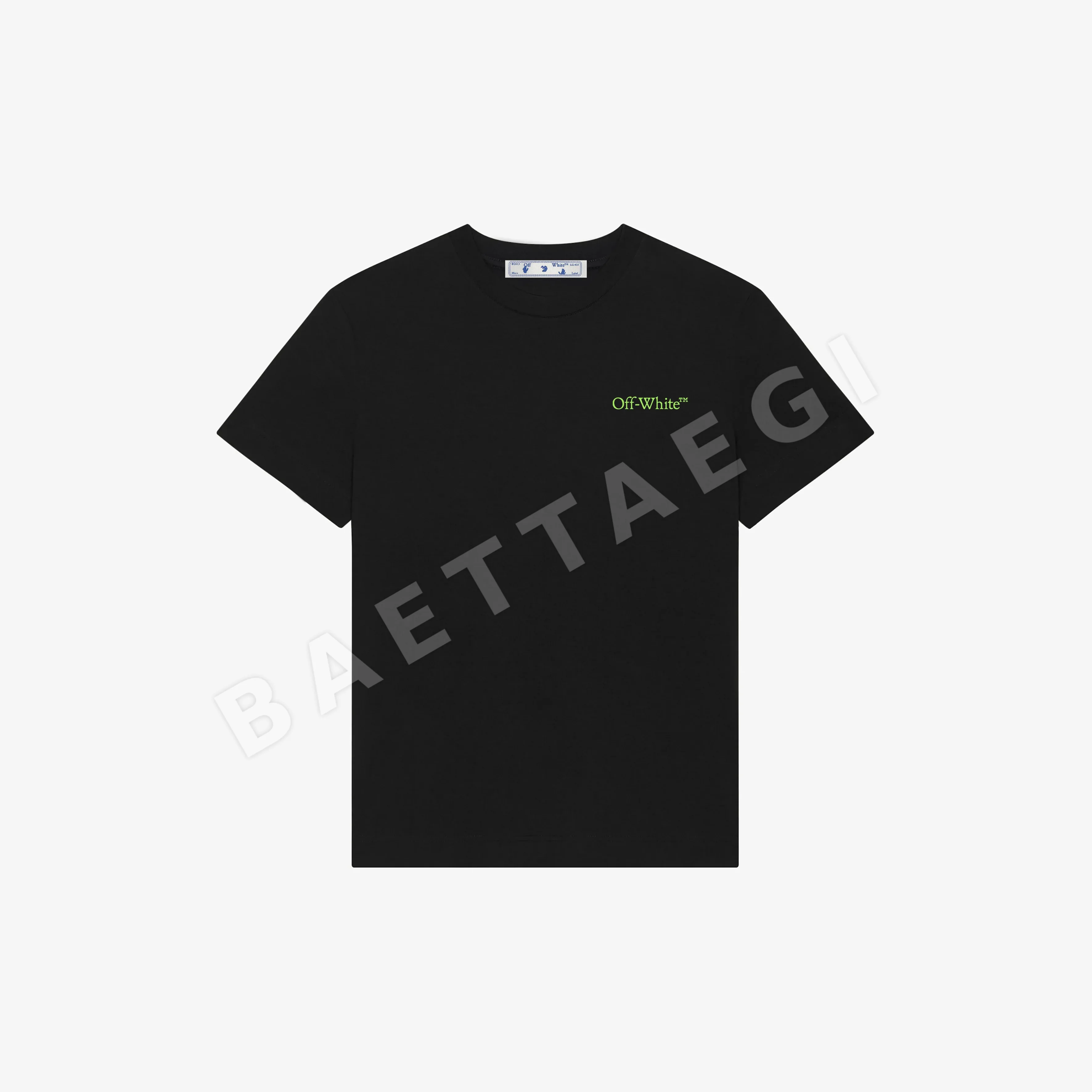 오프화이트 남성 반팔 티셔츠 87624