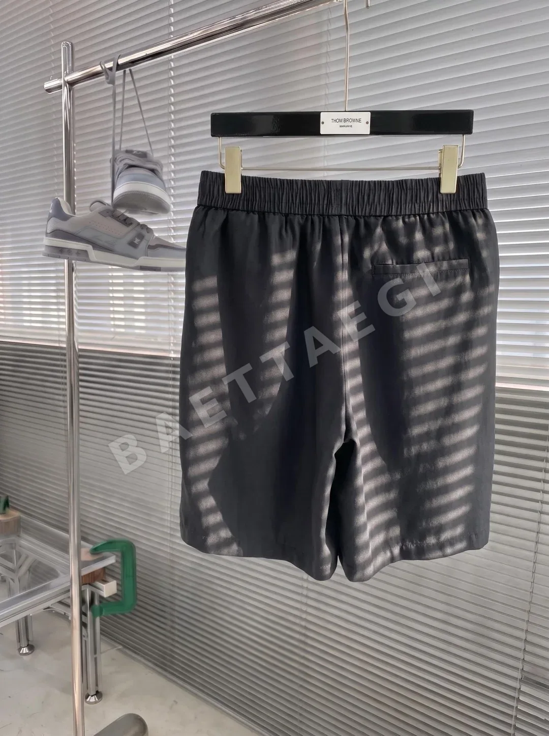 로로피아나 린넨 코튼 남성 반바지 상세 이미지 2