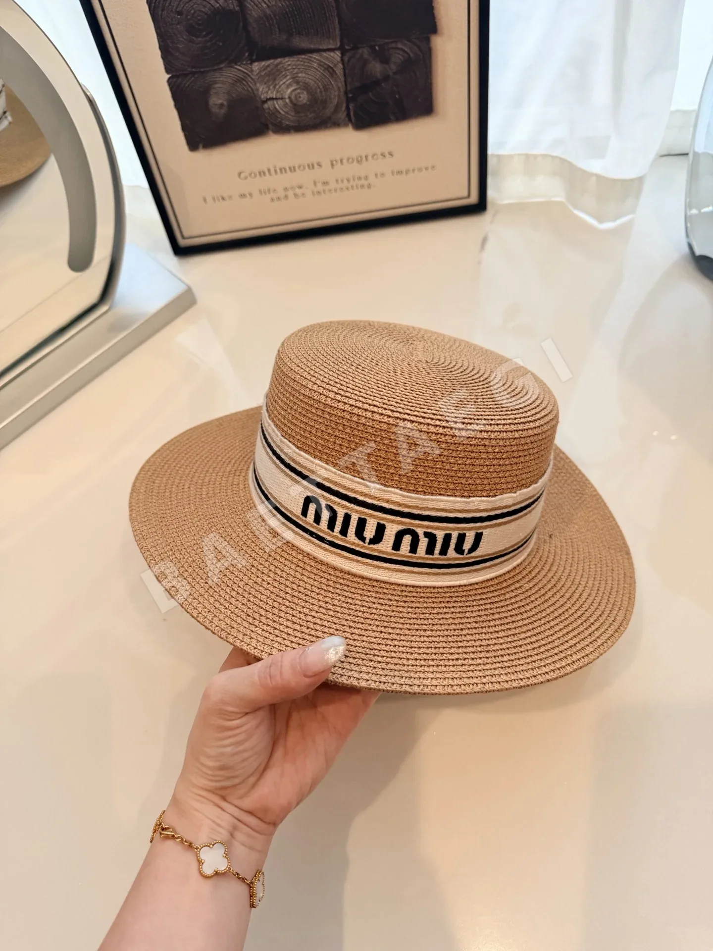 미우미우 모자 80760 Miu Miu Cap 상세 이미지 2