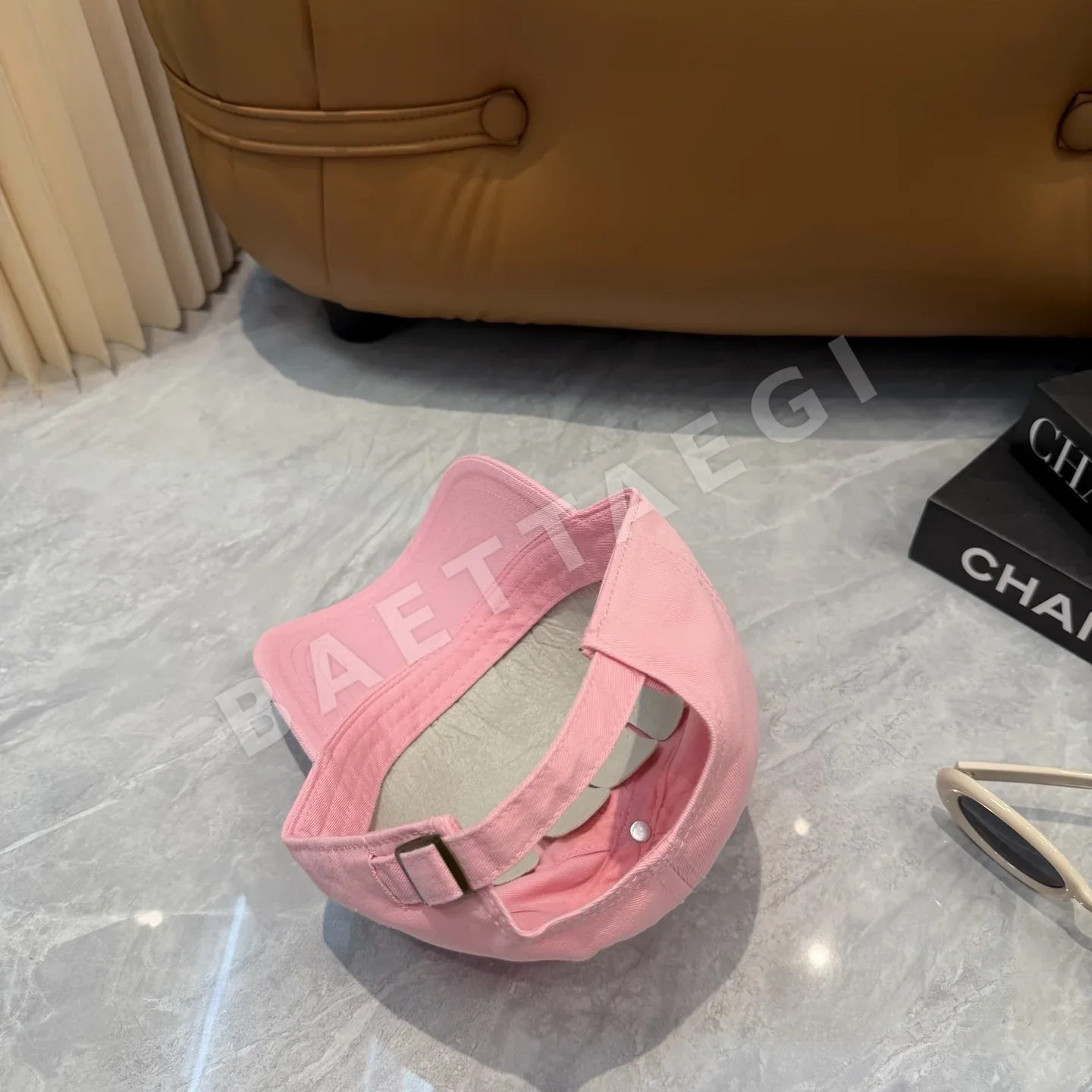 샤넬 로고 베이스볼 모자 상세 이미지 3
