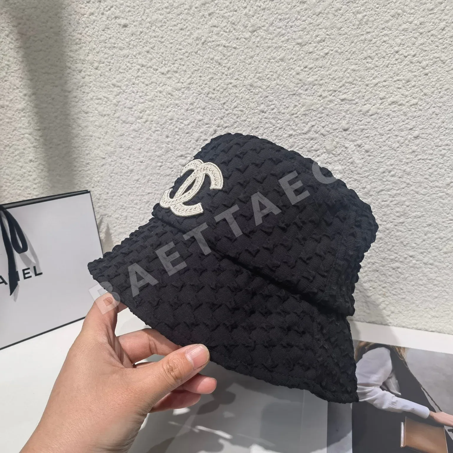 샤넬 버블 소재 버킷 햇 상세 이미지 9