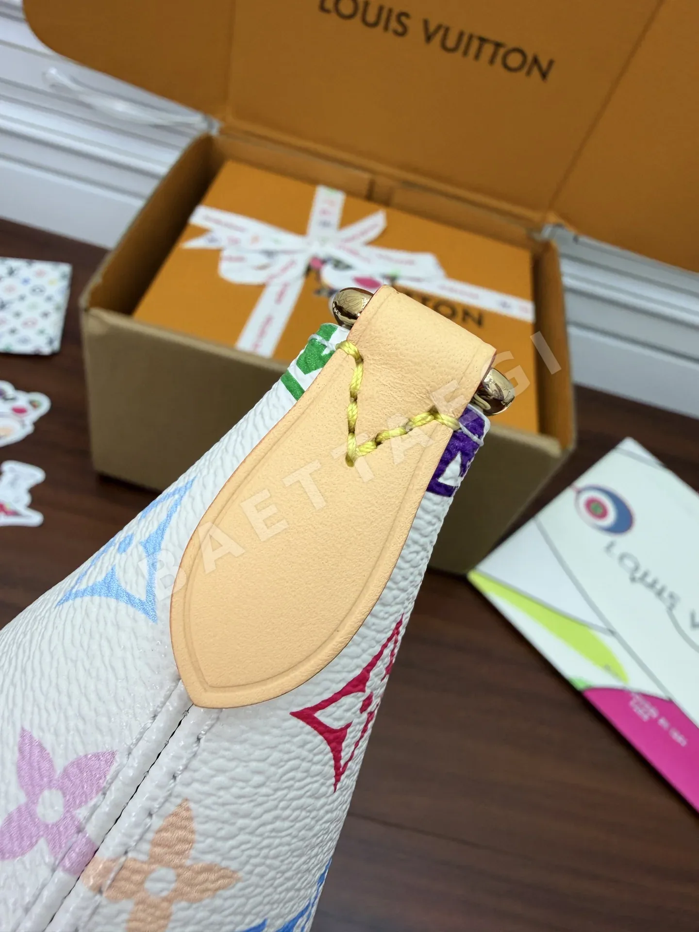 루이비통 다이아몬드 패턴 천연가죽 가방 M27790 상세 이미지 7