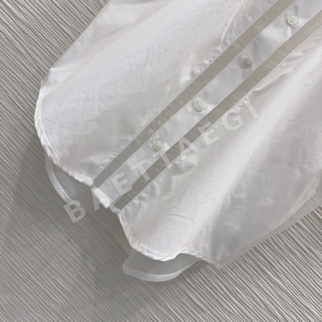 디올 입체 재단 여성 셔츠 상세 이미지 5