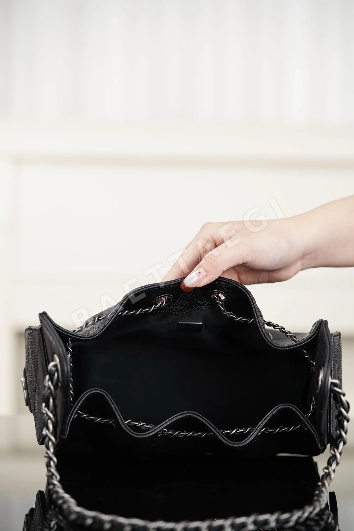 샤넬 25백 미니 블랙 은장 가방 86654 Chanel Bag 상세 이미지 8