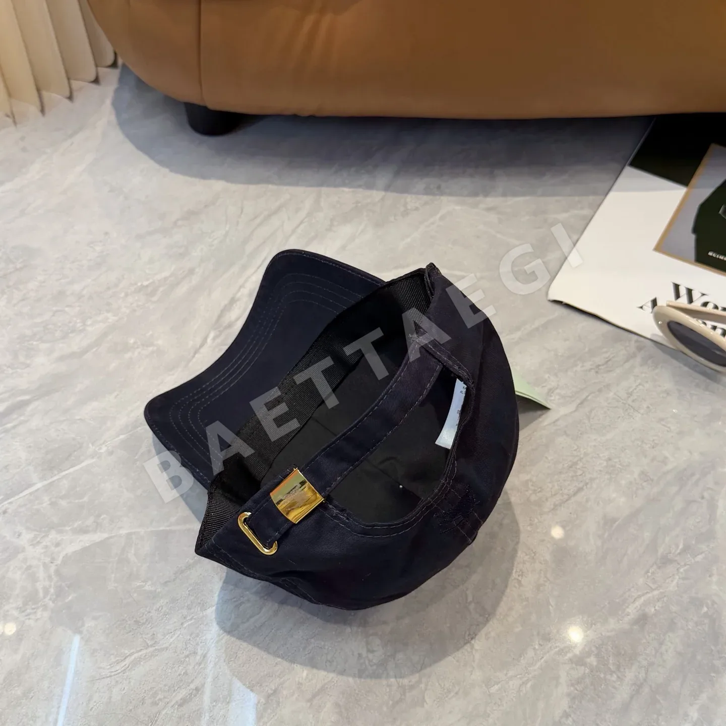 버버리 자수 베이스볼 캡 상세 이미지 3