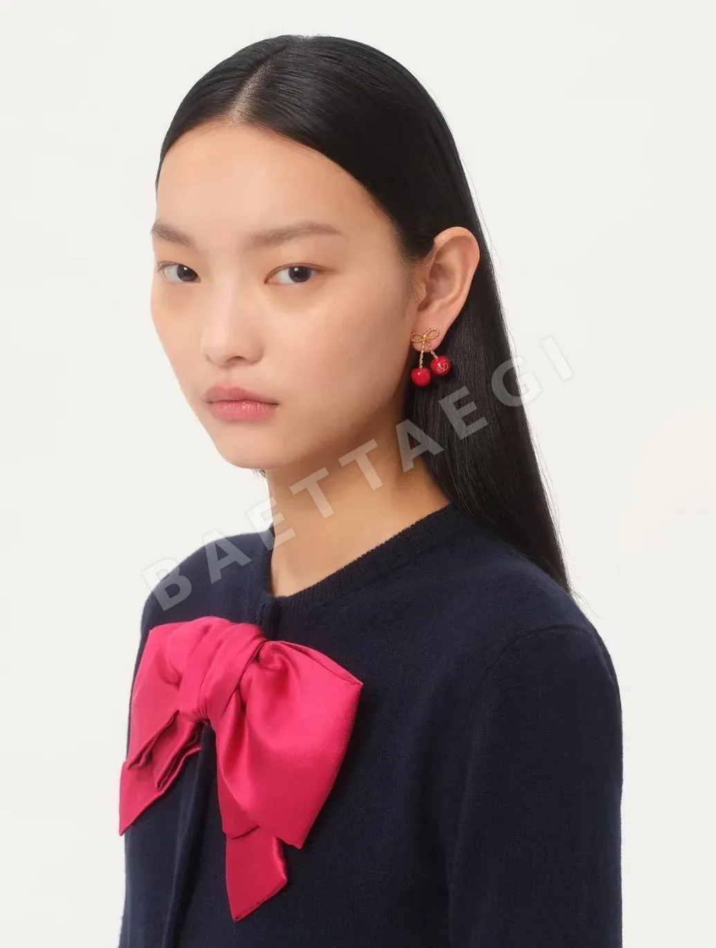 발렌티노 벚꽃 에나멜 귀걸이 상세 이미지 2