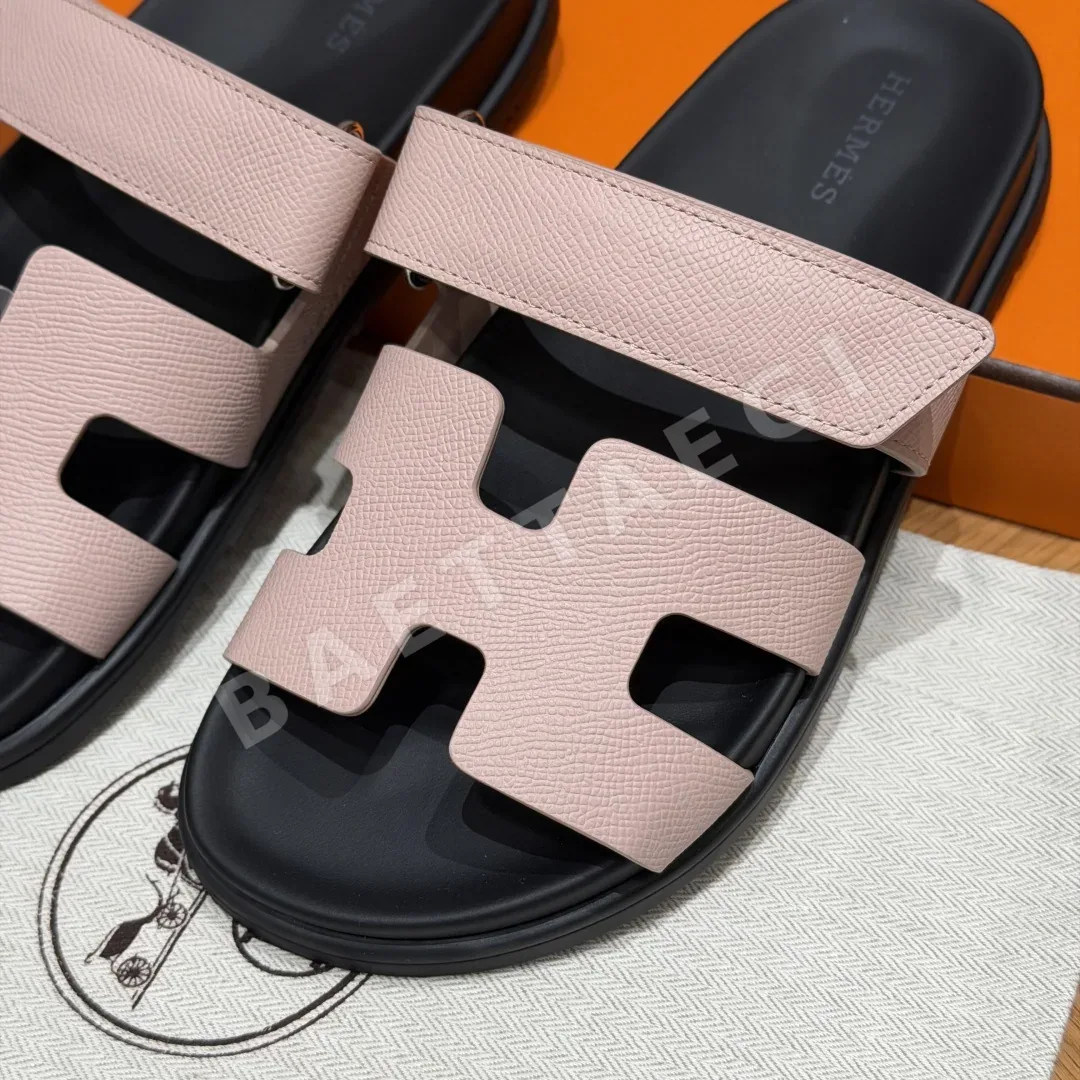 에르메스 시프레 샌들 Calfskin Palm 프린트 상세 이미지 3