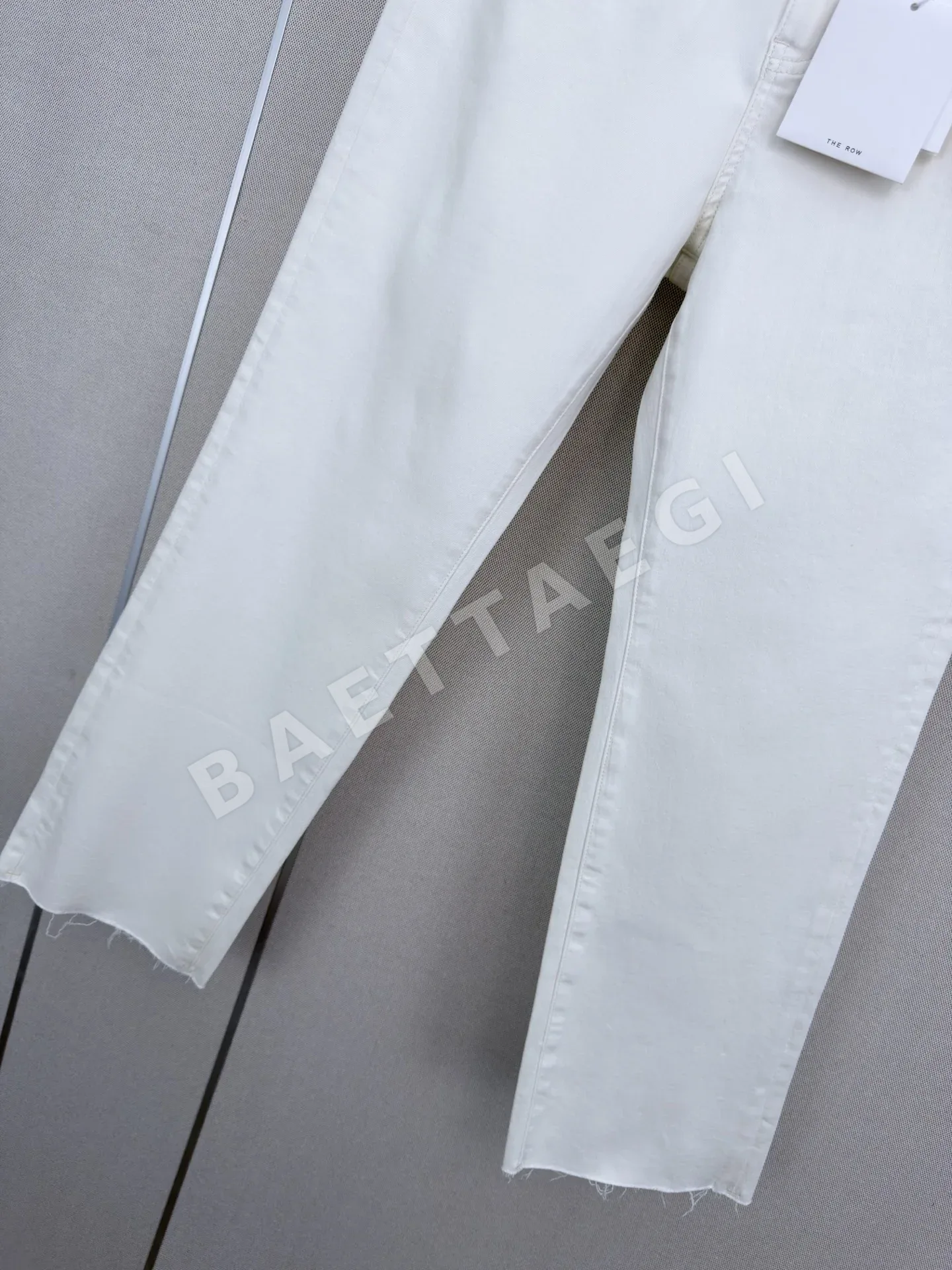 더로우 크롭 데님 팬츠 상세 이미지 5