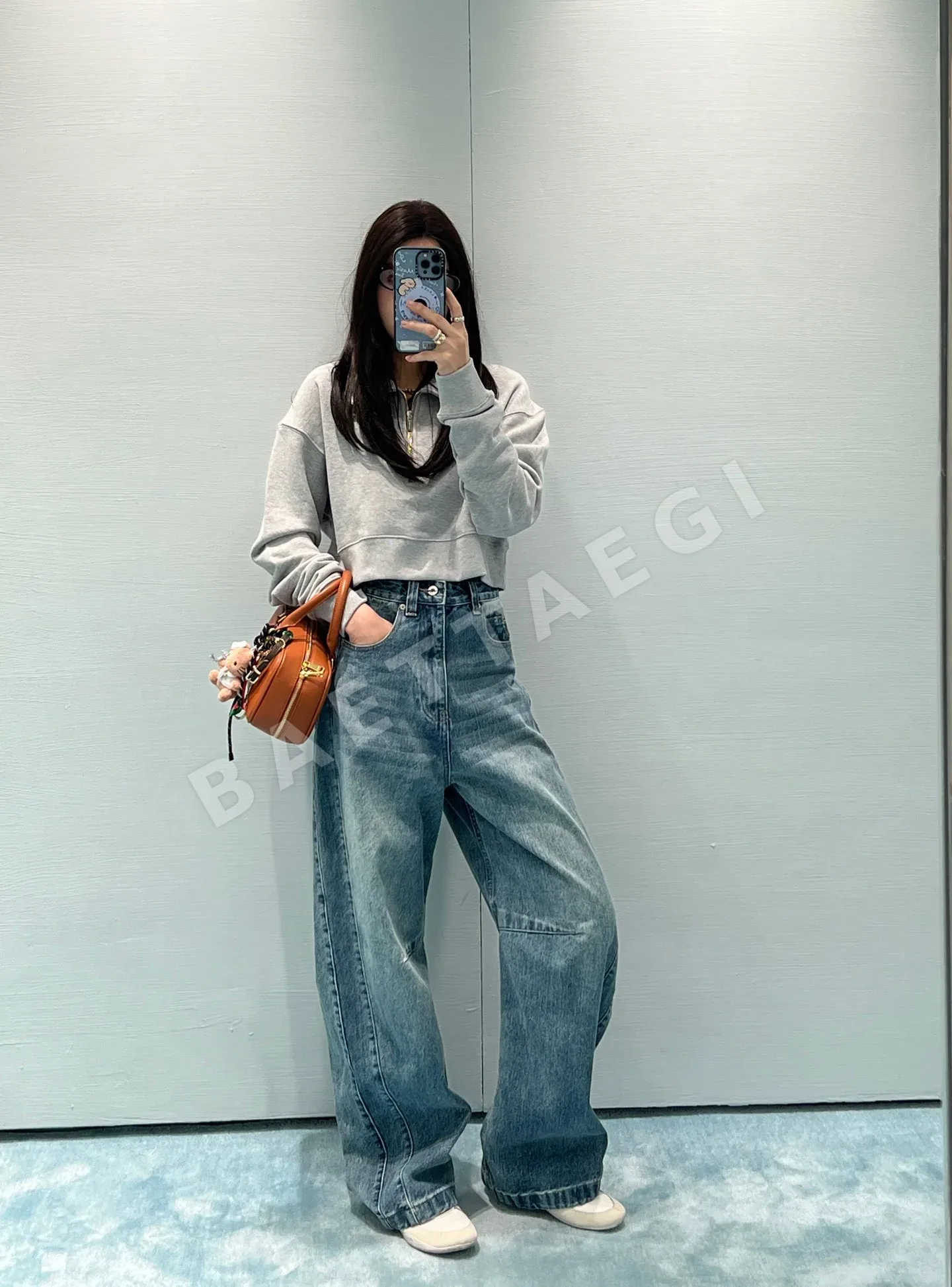 로에베 낫컷 여성 바지 상세 이미지 3