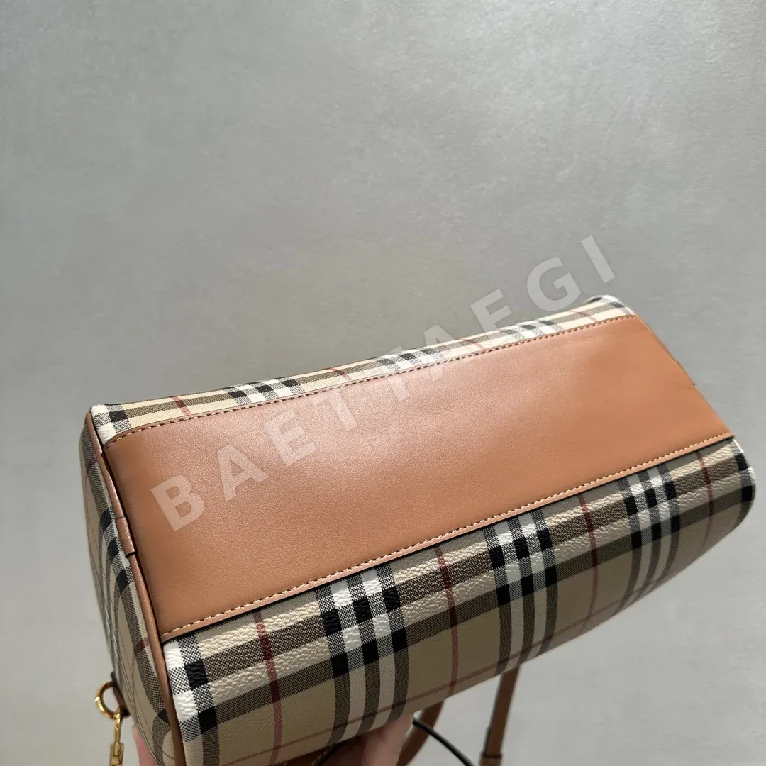 버버리 빈티지 체크 보스턴 가방 상세 이미지 8