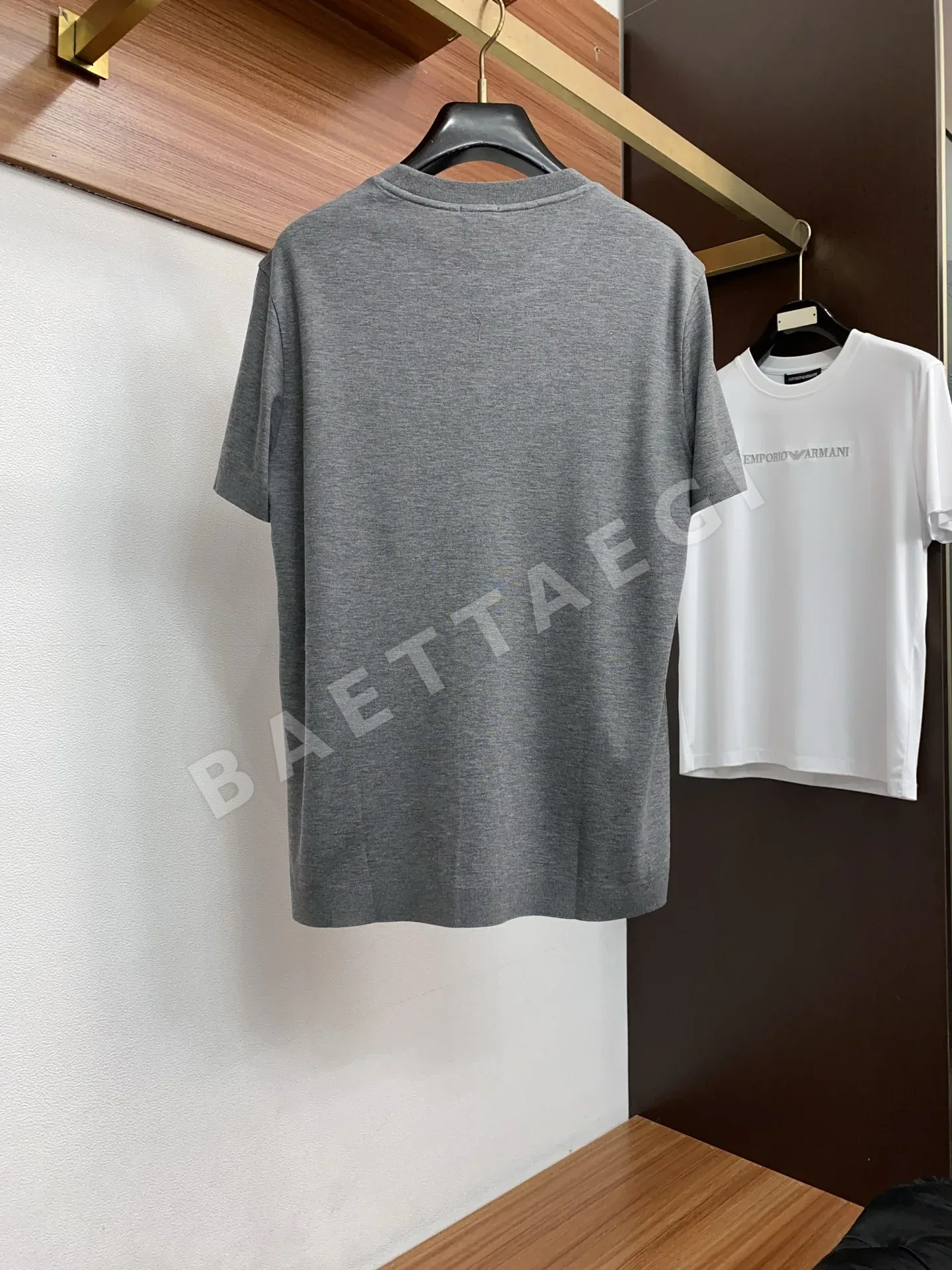 버버리 니트 크루넥 반팔 셔츠 P300 상세 이미지 10