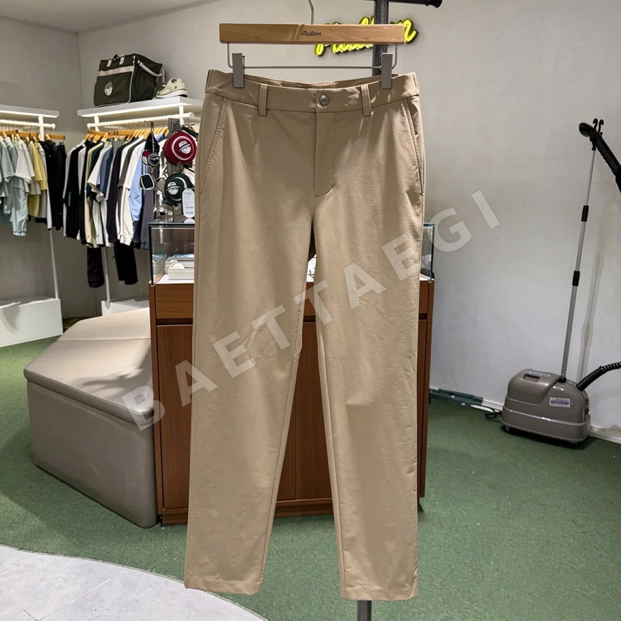 말본 남성 캐주얼 스트레이트 팬츠 상세 이미지 4