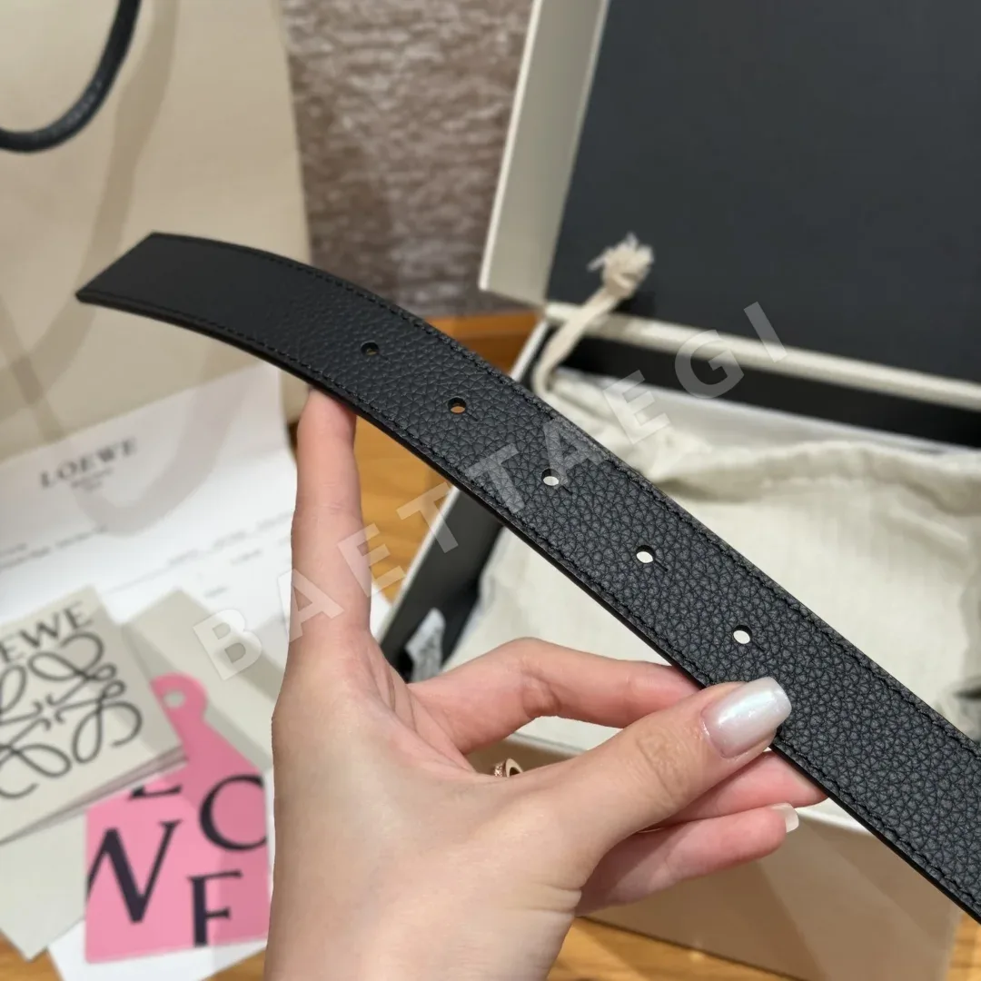 로에베 양면 가죽 벨트 2.8 cm 상세 이미지 8