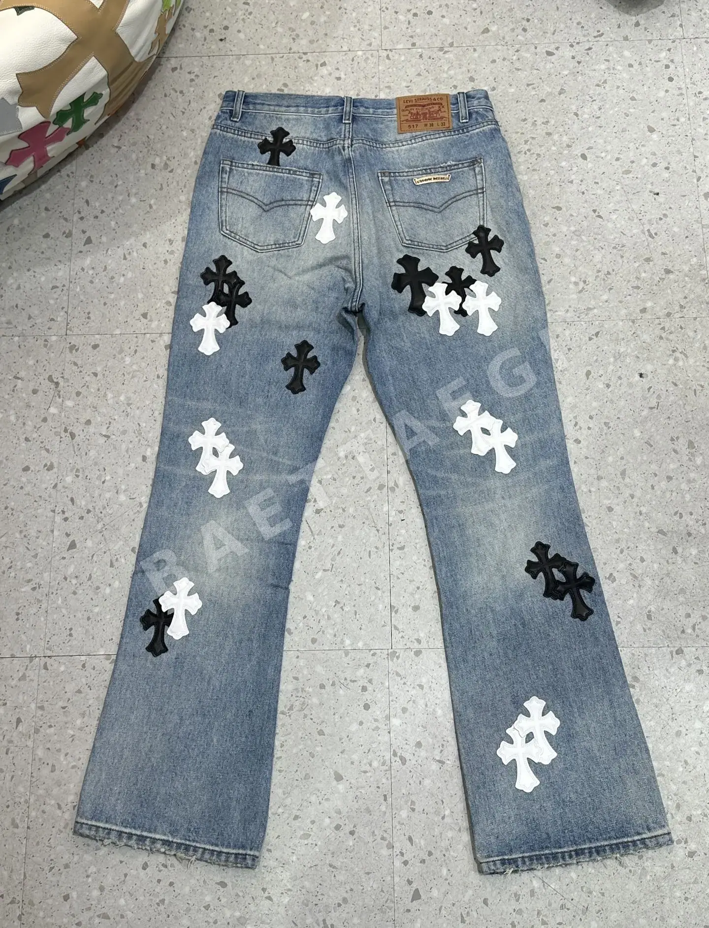크롬하츠 남성 바지 164067 Chrome Hearts Pants 상세 이미지 2
