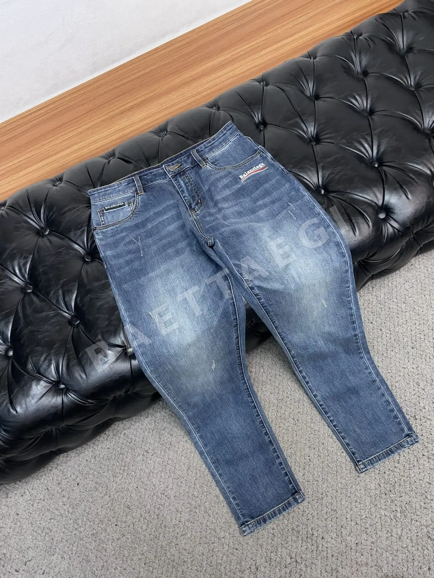발렌시아가 남성 데님 청바지 상세 이미지 7